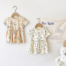 Baby/Kids Girls Cute Printing Summer Casual Dresses childrensterritory