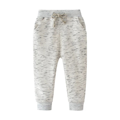 Boys Full-Length Solid Color Casual Sweatpants childrensterritory