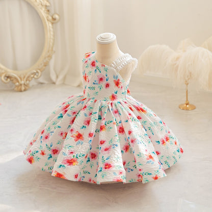 Baby/Kids Girls Floral Tutu Gowns for Birthday/Wedding childrensterritory