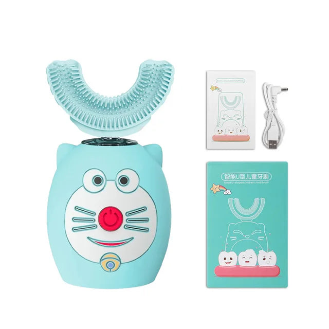 Automatic USB Rechargeable Kids U Shape Toothbrush childrensterritory