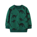 Kids Cartoon Print Long Sleeve Sweatshirts childrensterritory