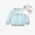 Kids Girls Cartoon Design Warm Fleece Sweatshirts childrensterritory
