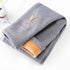 Little Girls Thick Warm Rabbit Print Solid Trousers childrensterritory