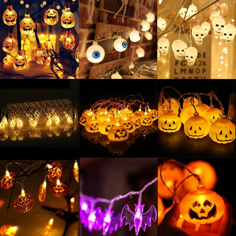 1.5m Portable Halloween LED String Lights or Home Decor