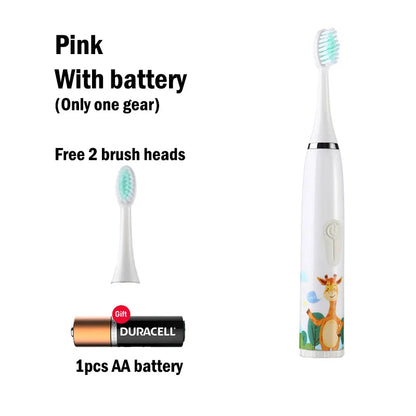 Smart Rechargeable Kids Sonic Electric Toothbrush childrensterritory