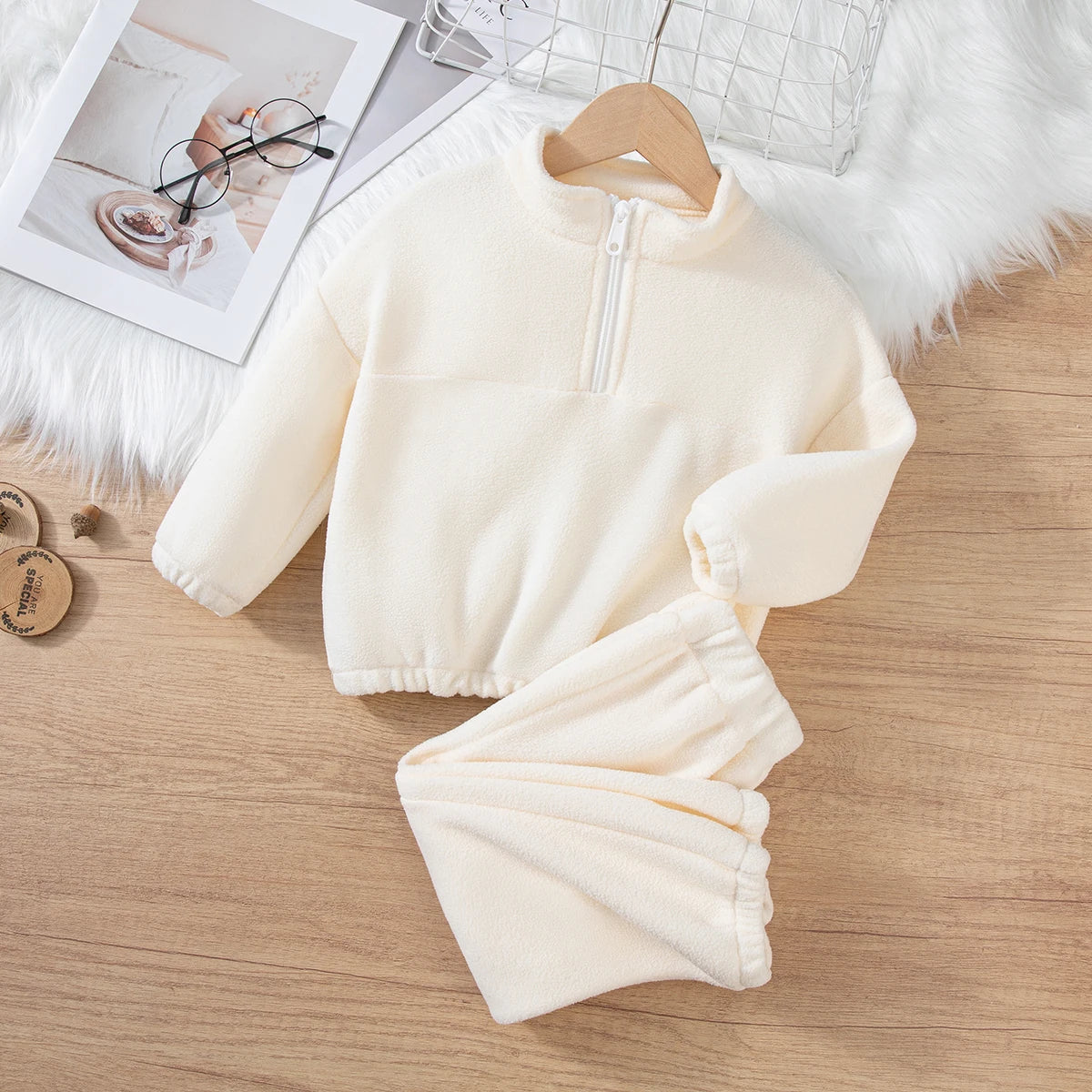 Girls’ Long-Sleeve Winter Outfit Set