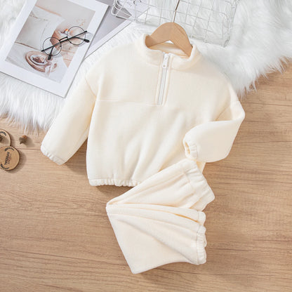 Girls’ Long-Sleeve Winter Outfit Set childrensterritory