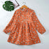 Kids Girls Long Sleeve Floral Party Dresses childrensterritory