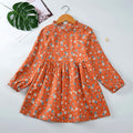 Kids Girls Long Sleeve Floral Party Dresses childrensterritory
