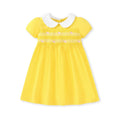 Little Girls Stylish Printed Elegant Summer Dresses childrensterritory