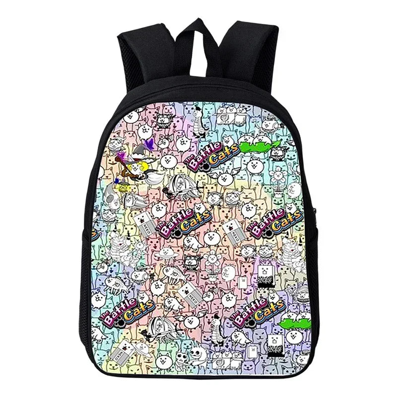 Kids Cartoon Print Stylish School Bags