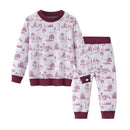Baby and Kids Printed French Toile Cozy Pajamas and Footies childrensterritory