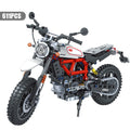 City Motorcycle Building Blocks Toy Set For Kids