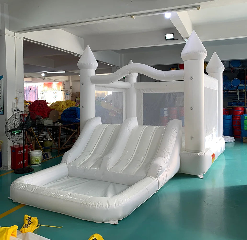 Kids Inflatable Jumping Castle 5.6*3.3*3M With Blower Slide childrensterritory