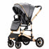 Eggshell Sleeping Basket Lightweight High View Two-way Baby Stroller childrensterritory