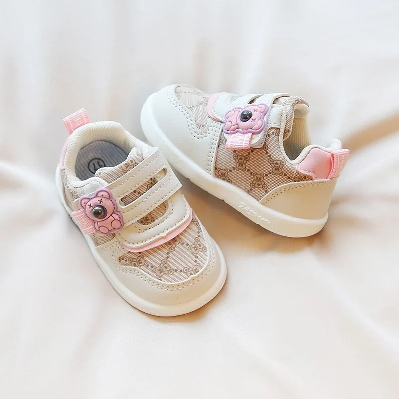 Baby Kids Cartoon Design Soft Lightweight Casual Shoes