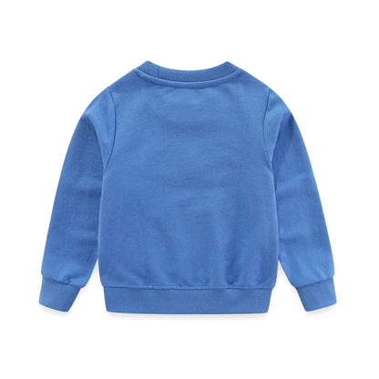 Kids Girls Cartoon Print Sweatshirts for Winter childrensterritory