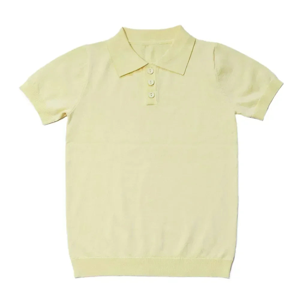 Collar Design Summer Casual Family Matching Outfits childrensterritory