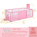 Indoor Ball Pit Baby Playpen with Safety Fence childrensterritory