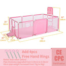 Indoor Ball Pit Baby Playpen with Safety Fence childrensterritory