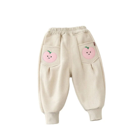 Kids Cartoon Design Soft Winter Trousers childrensterritory