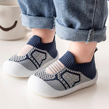 Infant Crib Floor Socks with Rubber Sole for Girls and Boys childrensterritory
