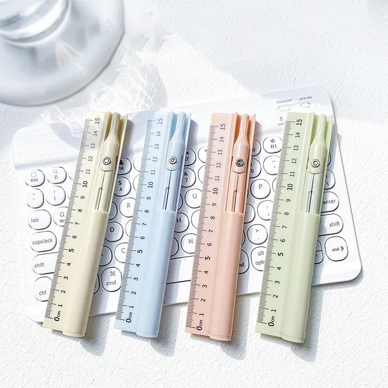 Multifunctional Drawing Compass with Ruler Pencil Set childrensterritory