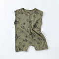 Baby Girl Printed 2pcs Top and Shorts Outfit Set for Summer childrensterritory
