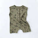 Baby Girl Printed 2pcs Top and Shorts Outfit Set for Summer childrensterritory