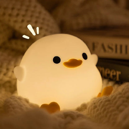Automatic 1pc Duck Night Light for Kids Room childrensterritory