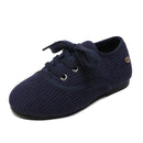 Little Boys and Girls Slip On Black Leather Shoes childrensterritory