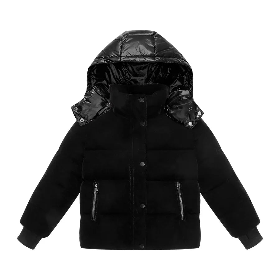 Long-Sleeved Stylish Winter Jackets For Kids