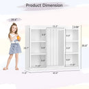 Plush Toy Organizers with 8 Storage Cubbies for Kids Rooms childrensterritory