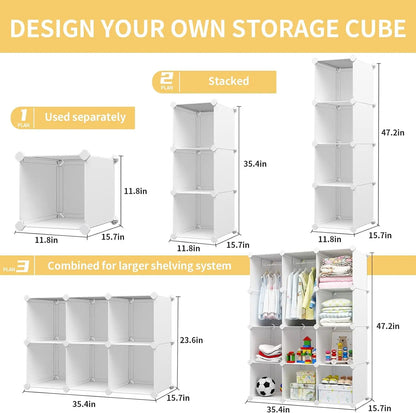 Portable Baby/Kids Storage Wardrobe for Closet childrensterritory