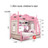 High And Low Pink Princess Castle Kids Bed childrensterritory