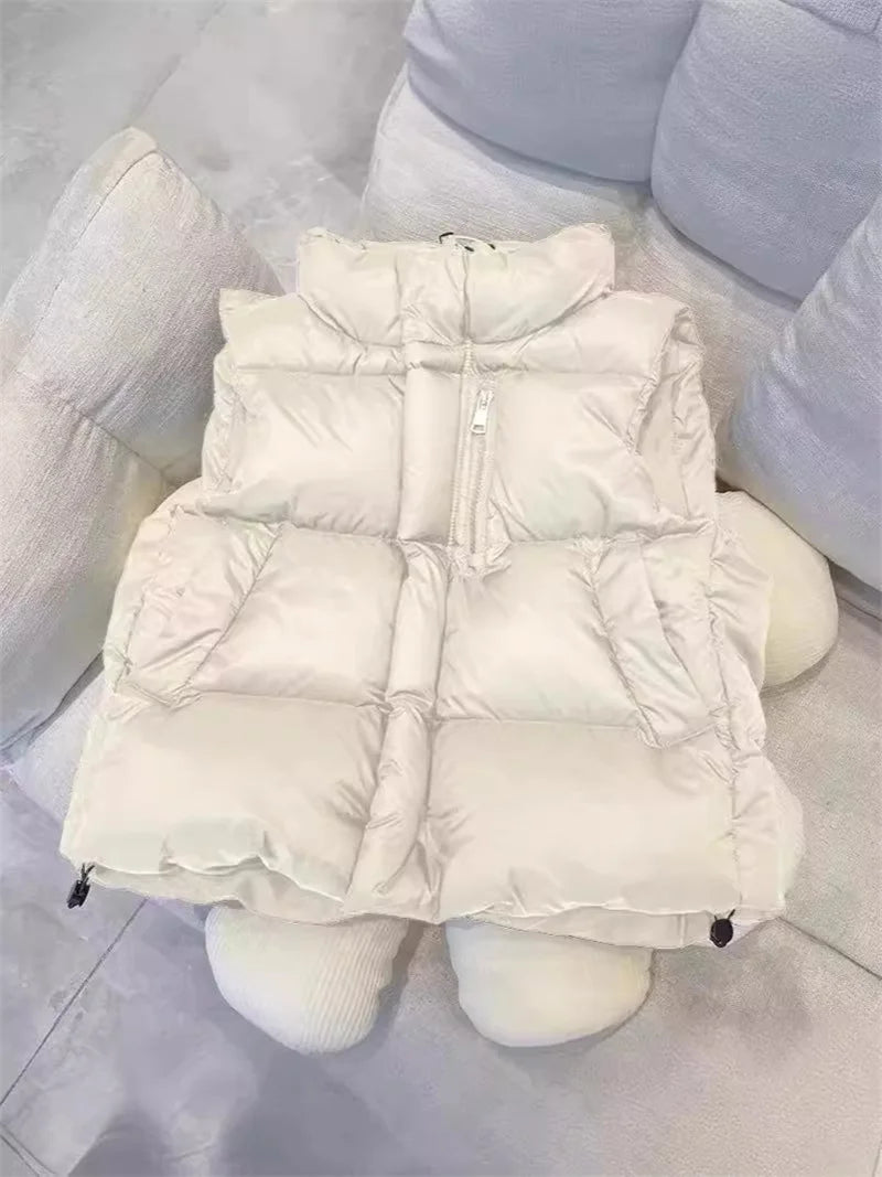 Kids Boys and Girls Warm Thin Waistcoat for Winter childrensterritory