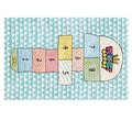 Cartoon Design Learning Kids Room Carpet for Crawling Jumping childrensterritory
