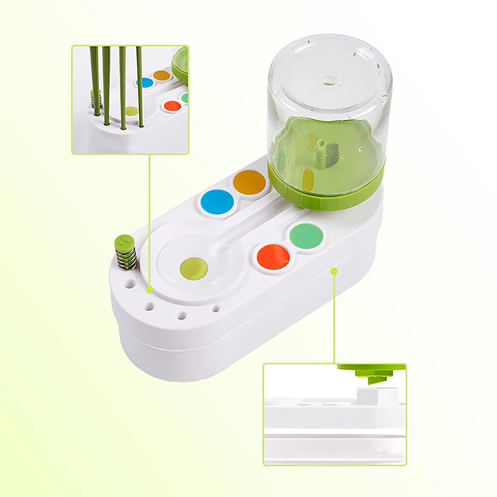 Graffiti Paint Brush Cleaner Bucket With Drain Button childrensterritory
