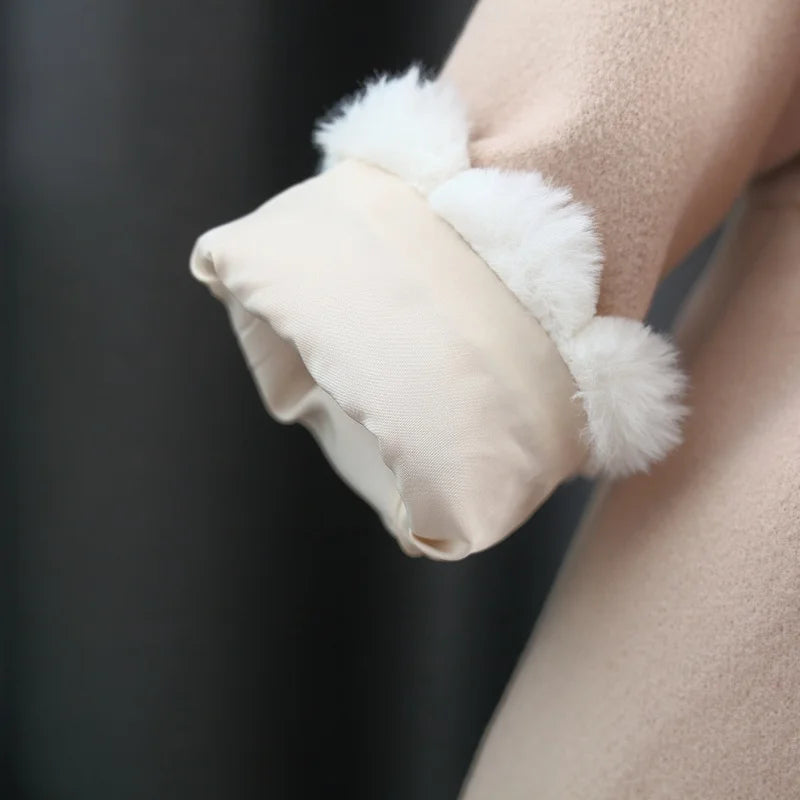 Baby Girl Collar Design Long Sleeves Winter Outfit childrensterritory