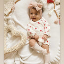 Baby Girl Embroidery Turban Knotted Bow Headband childrensterritory