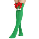 Kids Girls Xmas Cosplay Green Party Dress childrensterritory