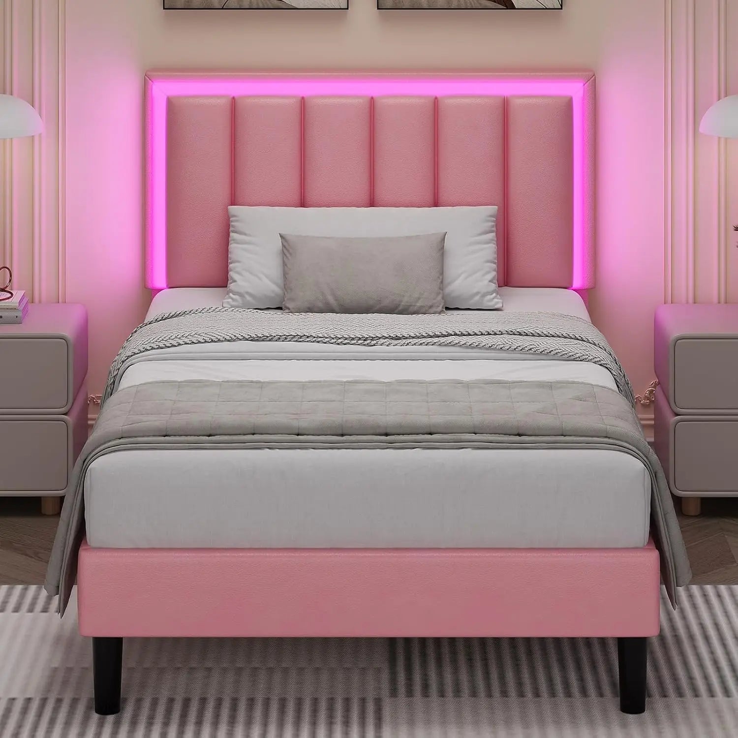 Solid Kids Bed Frame Designed to Provide Stability and Safety childrensterritory