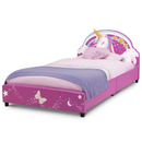 Unicorn Design Kids Upholstered Twin Bed childrensterritory