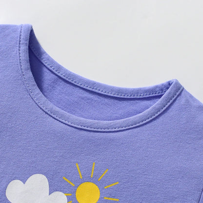 Cartoon Unicorn Design Little Girls&