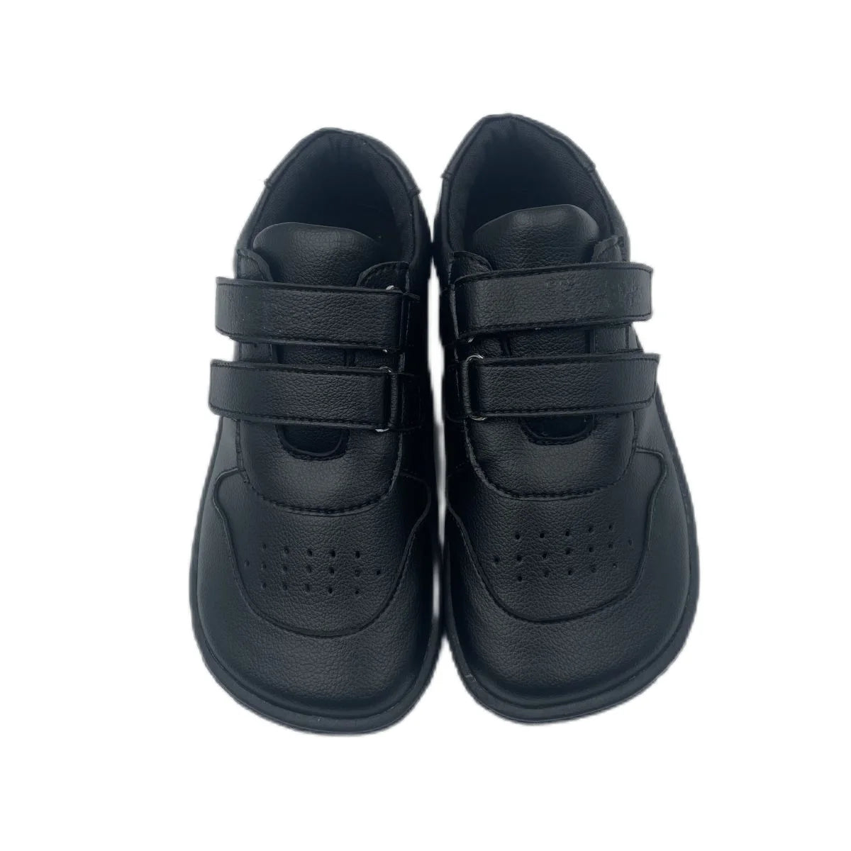 Kids Light Weight Leather Solid Color Shoes