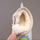 Kids Cartoon Dinosaur Design Warm Snow Boots childrensterritory