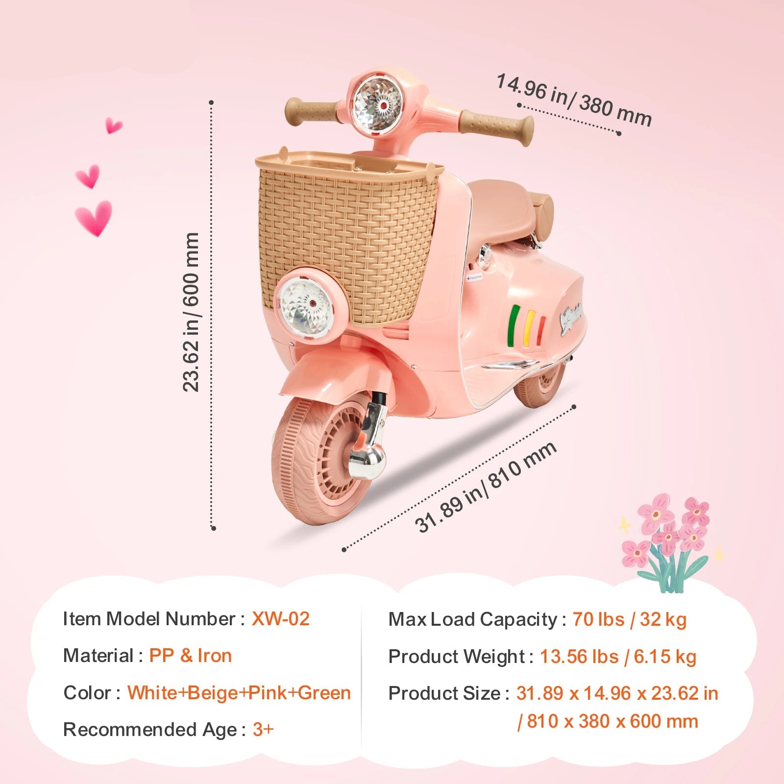 Kids 6V/12V Battery Powered Electric Ride On Motorcycle Toys childrensterritory