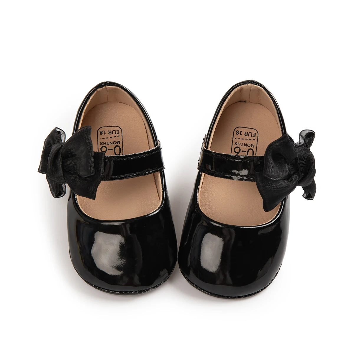 PU Anti-Slip Baby Girls Princess First Walker Shoes childrensterritory