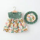 Sleeveless 2-Set Summer Beach Outfit for Girls childrensterritory