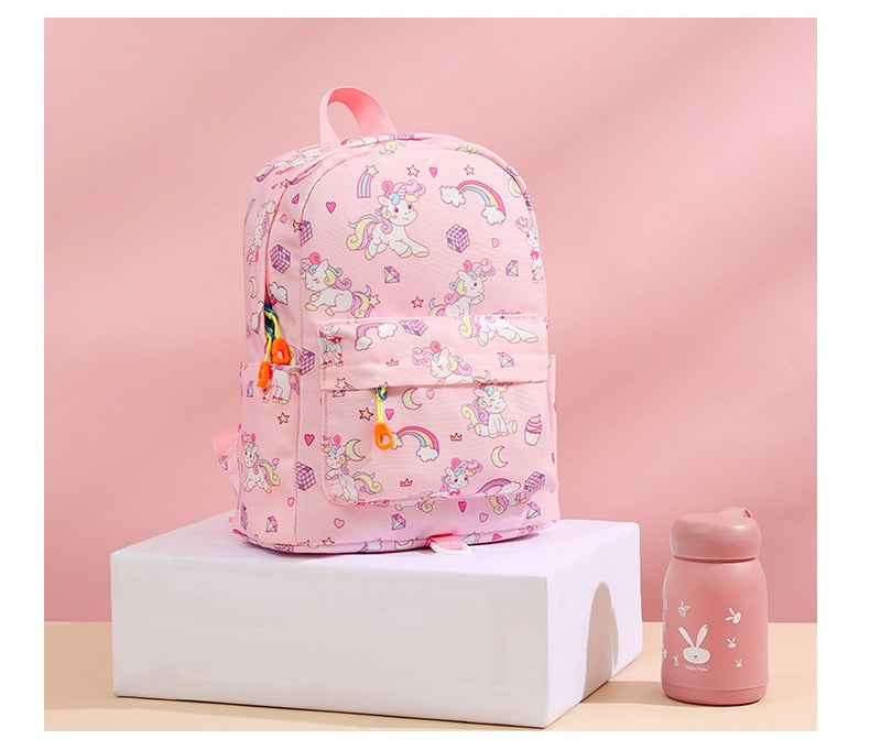Kids Lightweight Rucksack Rainbow with Leash Custom Backpack childrensterritory